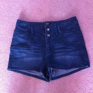 Charlotte Russe Refuge High Waisted Shorts Size 8